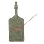 etiquette bagage personnalisee modele avion voyage