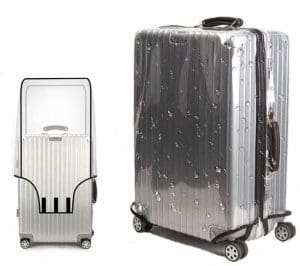 housse valise transparente impermeable