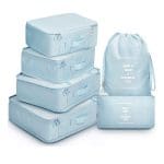 organisateurs valise set de 6 pochettes