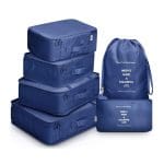 organisateur valise set de 6 pochettes