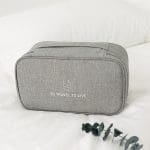 pochette sous vetement voyage to travel to live gris