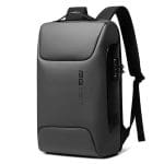 sac a dos antivol avec port usb gris