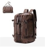 sac a dos vintage homme convertible