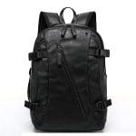 sac a dos vintage homme tendance noir
