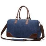 sac de voyage vintage week end bleu