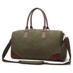 sac week end vintage voyage kaki
