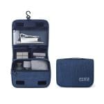 trousse de toilette voyage à suspendre travelbasics bleu marine